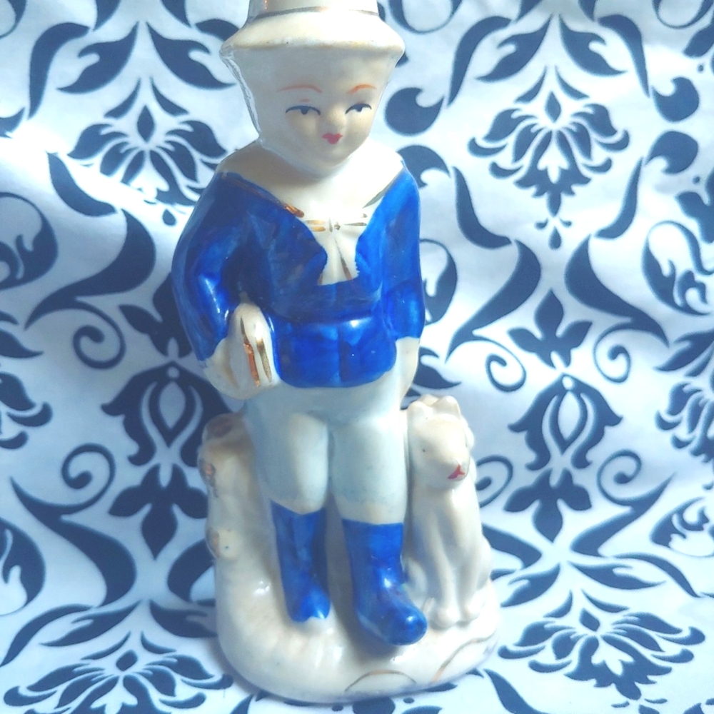 Boy Wearing Sailor Suit
